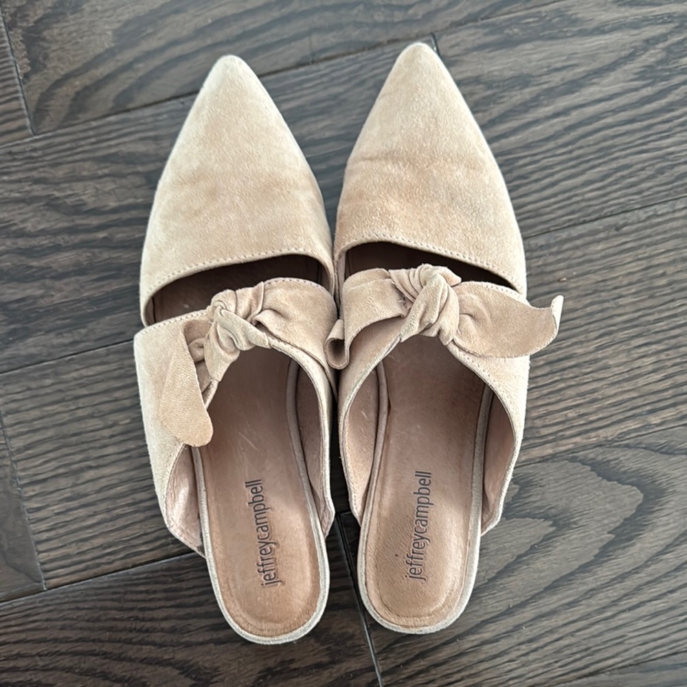 Jeffrey Campbell Women's Suede Mules